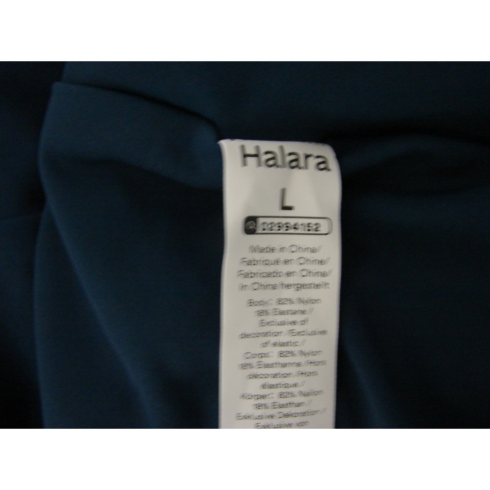 New Halara SoftlyZero Airy Crossover High Waisted Yoga Lined Shorts 5" Size L - Picture 5 of 9